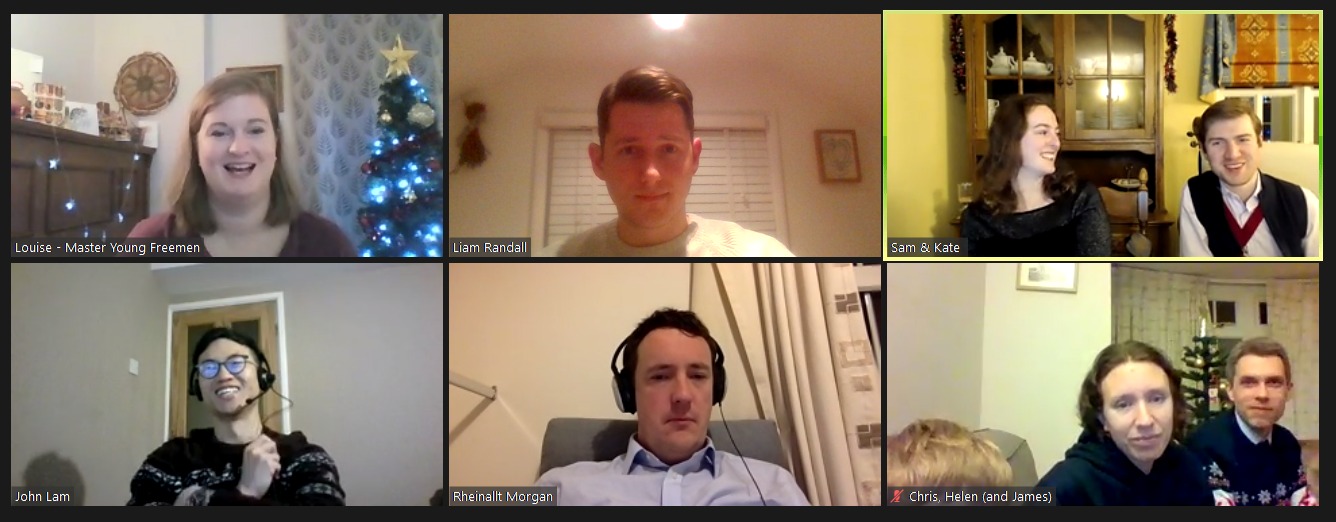 Mince Pies with the Master after the Carol Service