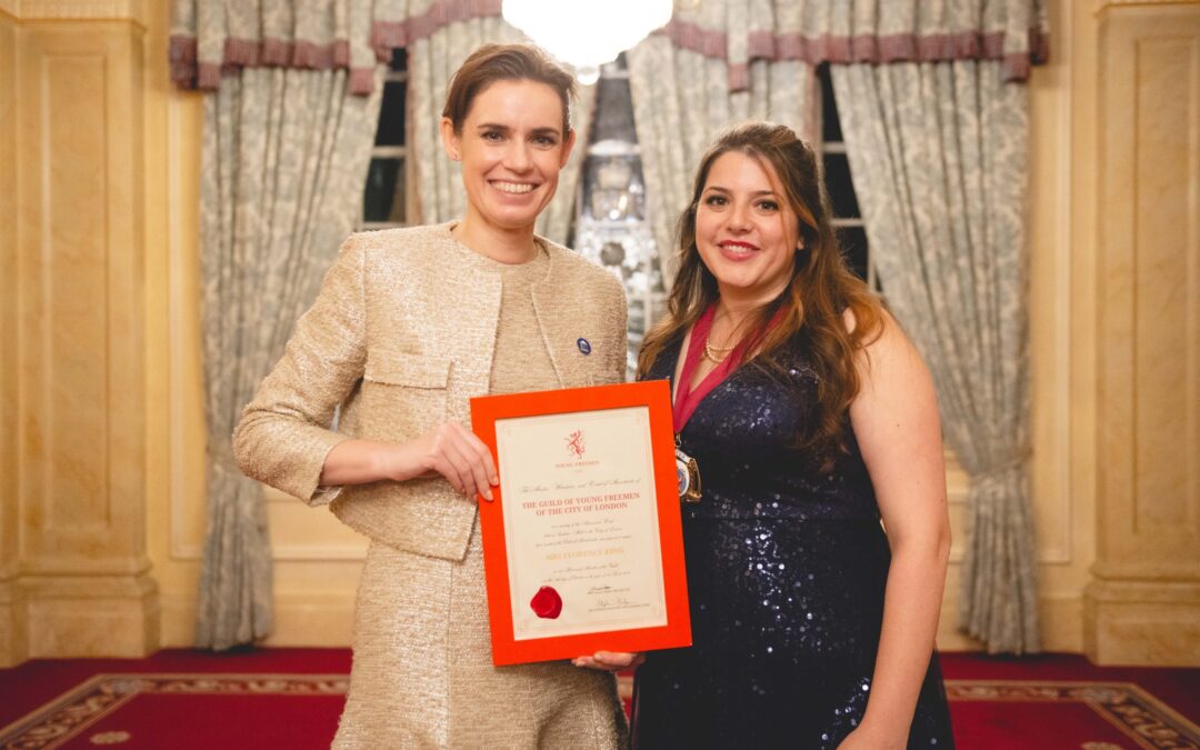 Admission of Lady Mayoress Florence King as a Young Freeman