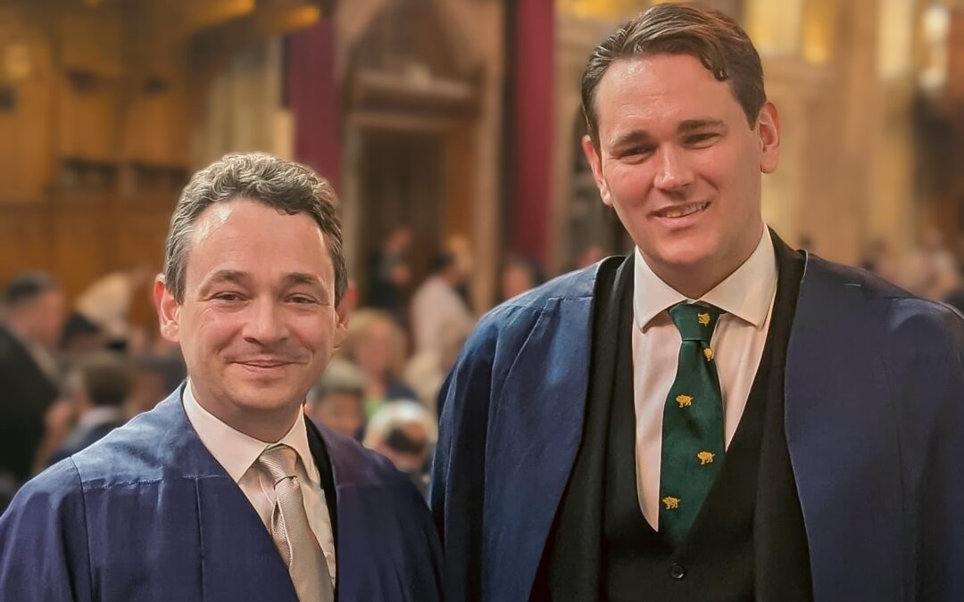 Members’ News – Clerk Stephen Hodgson & Renter Warden Dr Fraser Peck Installed as Common Councillor